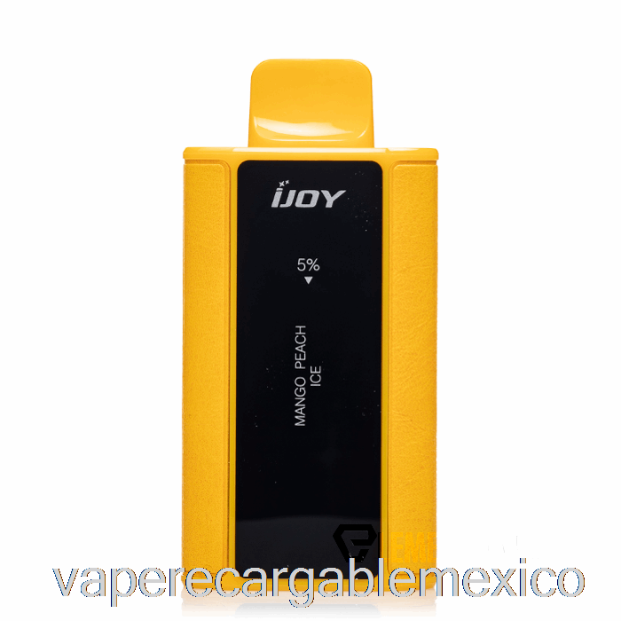 Vape Recargable Ijoy Captain 10000 Desechable Mango Melocotón Hielo